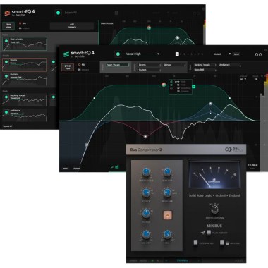 SSL Bus Comp + Sonible smart:EQ Цифровые лицензии