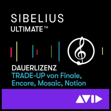 Avid Sibelius Ult. Perp. Crossgrade Цифровые лицензии