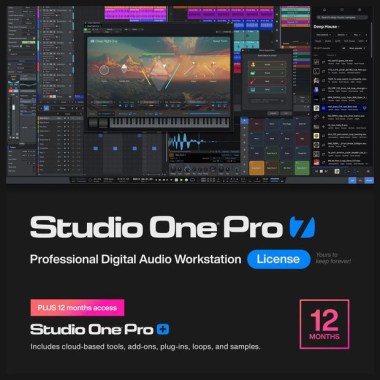 Presonus Studio One Pro 7 with 12M Pro+ Цифровые лицензии