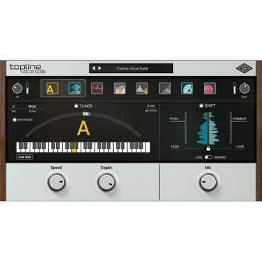 Universal Audio Topline Vocal Suite Цифровые лицензии