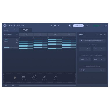 LANDR Composer Цифровые лицензии