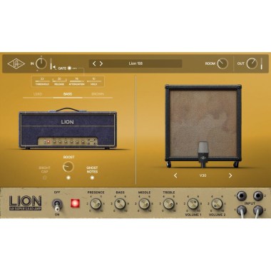 Universal Audio Lion '68 Super Lead Amp Цифровые лицензии