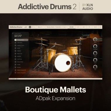 XLN Audio AD 2 Boutique Mallets Цифровые лицензии