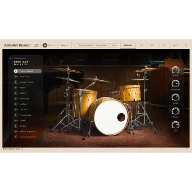 XLN Audio AD 2 Boutique Mallets Цифровые лицензии