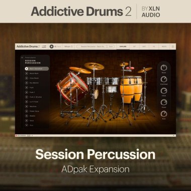 XLN Audio AD 2 Session Percussion Цифровые лицензии