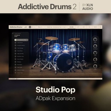 XLN Audio AD 2 Studio Pop Цифровые лицензии