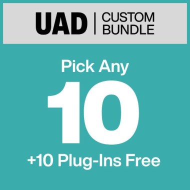 Universal Audio Custom Bundle 10 Plus 10 Цифровые лицензии