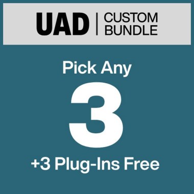 Universal Audio Custom Bundle 3 Plus 3 Цифровые лицензии