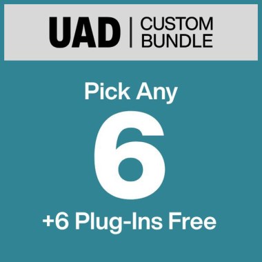 Universal Audio Custom Bundle 6 Plus 6 Цифровые лицензии