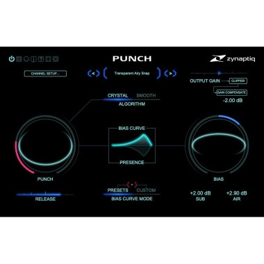 Zynaptiq Punch Цифровые лицензии