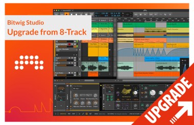 Bitwig upgrade from 8-TRACK Аудио редакторы