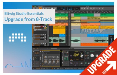 Bitwig Studio Essentials Upgrade from 8-Track Аудио редакторы