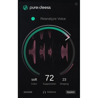 Sonible pure:deess Цифровые лицензии