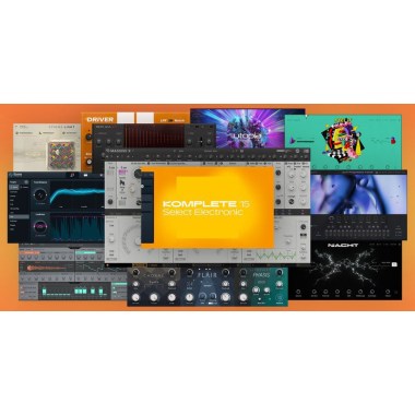 Native Instruments Komplete 15 Select Electronic Цифровые лицензии