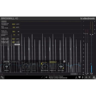 tc electronic Brickwall HD Master Limiter Цифровые лицензии