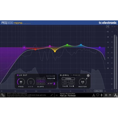 tc electronic PEQ 3000 Versatile Midas EQ Цифровые лицензии