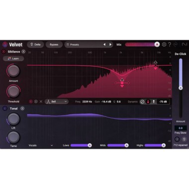 iZotope Velvet Crossgrade Цифровые лицензии
