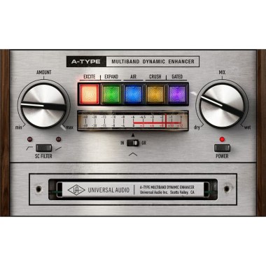 Universal Audio A-Type Multiband Dyn. Enhancer Цифровые лицензии