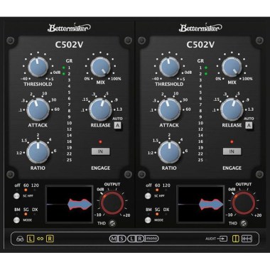 Plugin Alliance Bettermaker C502V Цифровые лицензии