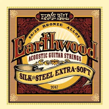 Ernie Ball 2047 Silk & Steel Extra Soft Струны для акустических гитар