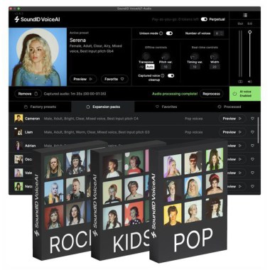 Sonarworks SoundID VoiceAI +Voices Bundle Цифровые лицензии