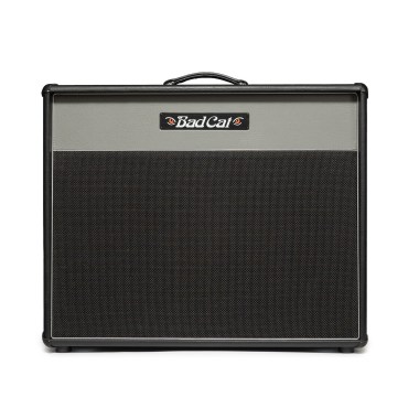 Bad Cat Era 2x12 Extension Cab Open Back (Gray Front/Silver Piping) Различное Музыкальное Оборудование