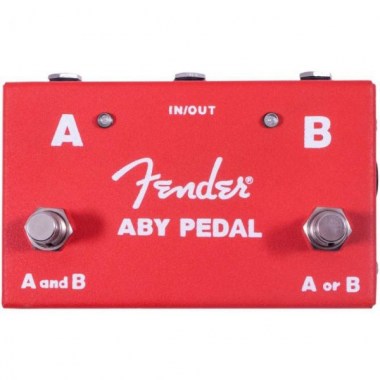 Fender 2-Switch ABY Pedal, Red Педали эффектов для гитар