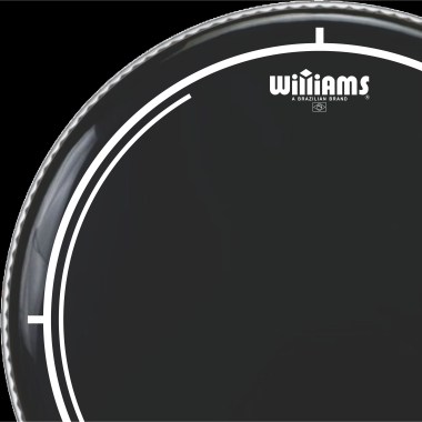 Williams WB2-7MIL-22 Double Ply Black Oil Target Series 22" - 7-MIL Пластики для бас-бочки
