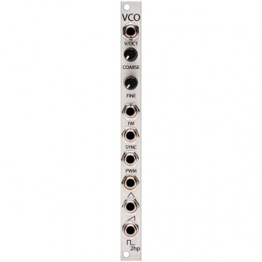 2hp VCO Eurorack Module - Silver Eurorack модули