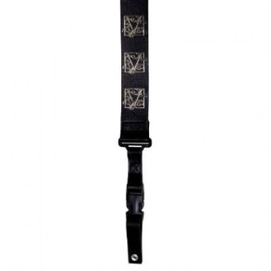 Dimarzio STEVE VAI ITALIAN LEATHER CLIPLOCK STRAP 2 INCH Black DD2420SV Ремни для гитар