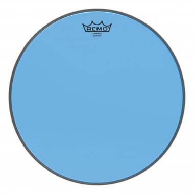 Remo BE-0315-CT-BU Emperor® Colortone™ Blue Drumhead, 15. Пластики для малого барабана и томов