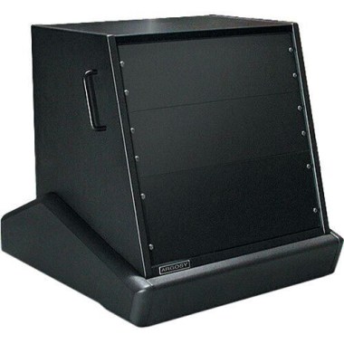 Argosy RR-L10-B Rack 'n Roll L10 10 Space Rolling Rack w/ Black Base Студийная мебель