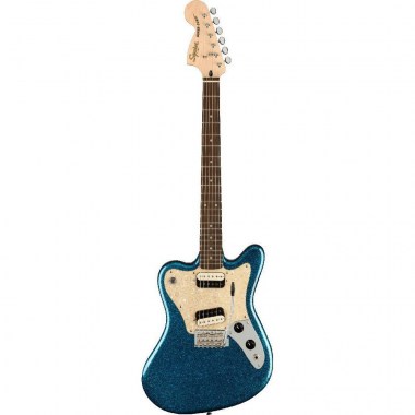 Fender Squier Paranormal Super-Sonic LRL Blue Sparkle Электрогитары