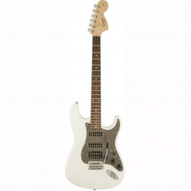 Fender Squier Affinity Stratocaster Hss Lrl Olympic White Электрогитары