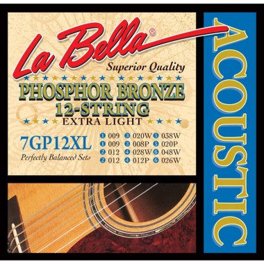 La Bella 7GP12XL Аксессуары для музыкальных инструментов