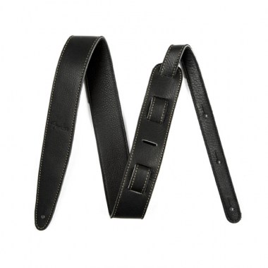 Fender Artisan Crafted Leather Strap, 2 Black Ремни для гитар