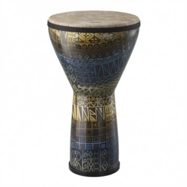 Remo DJ-FELG-16- Djembe, Festival, Pre-Tuned, Large, 12 X 21, SKYNDEEP®, FIBERSKYN®, Fabric Island Джембе