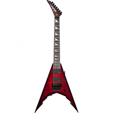 Jackson King V COREY Beaulieu USA Signature KV7 Transparent RED Электрогитары