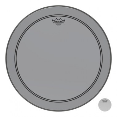 Remo P3-1318-ct-sm Powerstroke® P3 Colortone™ Smoke Bass Drumhead, 18. Пластики для бас-бочки