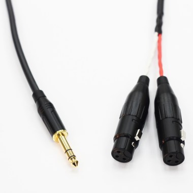 10м Jack 6.3mm TRS - 2 XLR female Amphenol !без категории (не опубл, свободные ID)