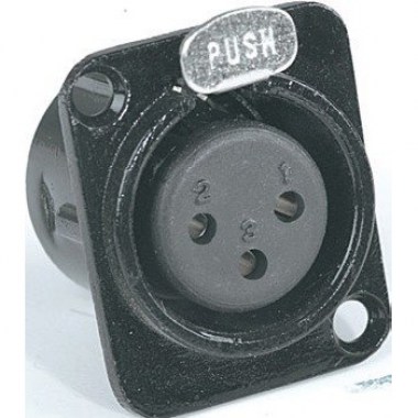 Proel XLR3FDLBK Разъемы