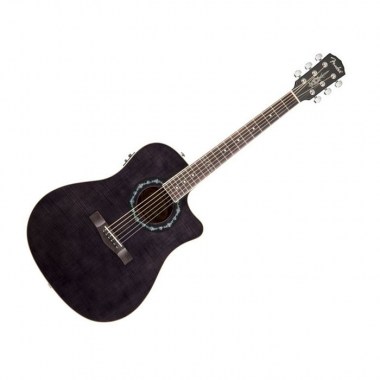 FENDER T-BUCKET 300CE TRANSPARENT BLACK FLAME MAPLE Гитары акустические