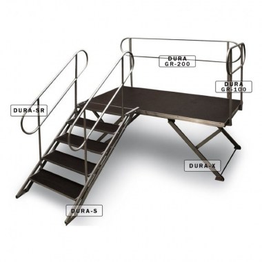 Dura Truss Dura-X Stage module Стойки, коммутация АС