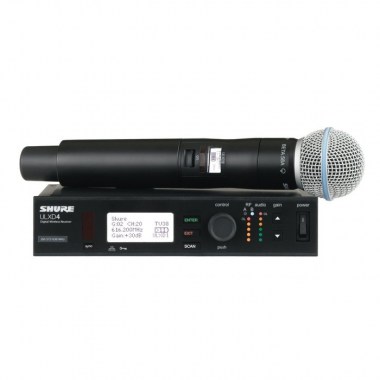 Shure ULXD24/BETA58 K51 606 - 670 MHz Радиомикрофоны