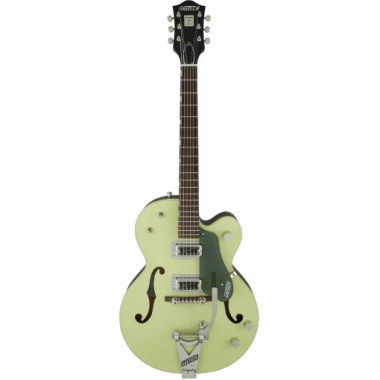 Gretsch G6118T-60 Vintage Select Edition 60 Anniversary™ Hollow Body with Bigsby®, TV Jones®, 2-Tone Smoke Green Электрогитары