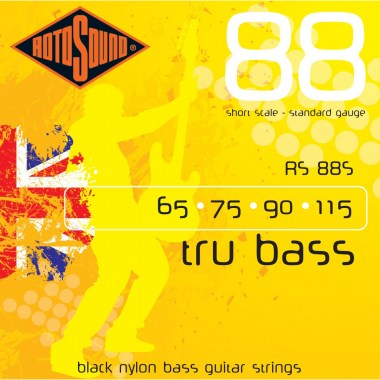 Rotosound RS88LD Black NYLON FLATWOUND Bass Strings Струны для бас-гитар