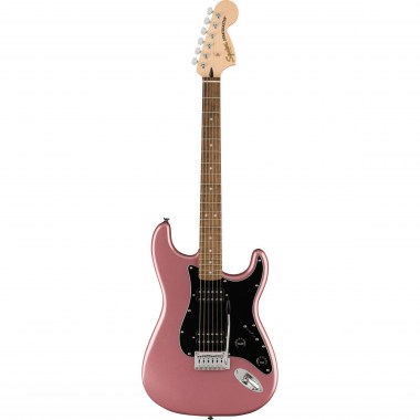 Fender Squier Affinity 2021 Stratocaster HH LRL Burgundy Mist Электрогитары