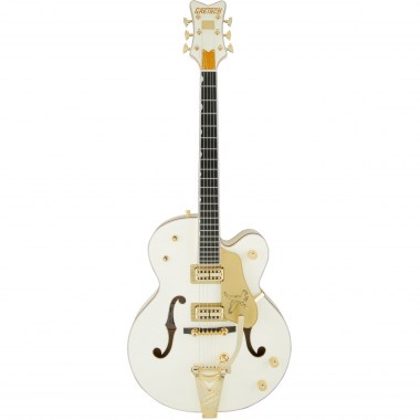 Gretsch G6136T-59 Vintage Select Edition 59 Falcon™ Hollow Body with Bigsby®, TV Jones®, Vintage White, Lacquer Электрогитары