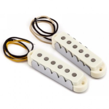 Fender Pure Vintage 65 Jaguar Pickup Set, Vintage White, (2) Звукосниматели