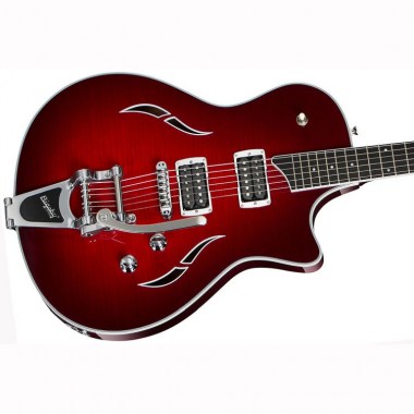 Taylor T3/b Ruby Red Burst Электрогитары
